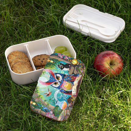 Owl's Magical Workshop Bento Lunch Box