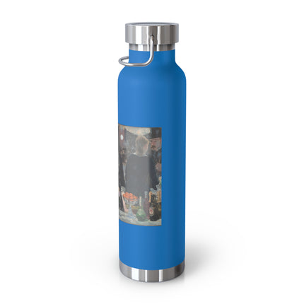 A Bar at the Folies-Bergère by Edouard Manet Copper Vacuum Insulated Bottle, 22oz
