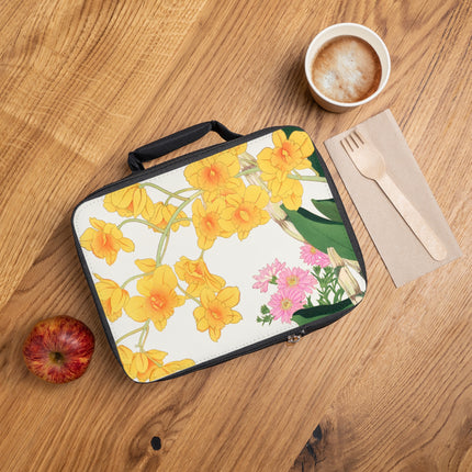 Golden Bow Orchid by Tanigami Kônan Lunch Bag