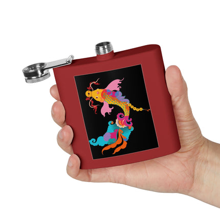 Golden Koi Flask – Lucky Swim & Vibrant Fortune