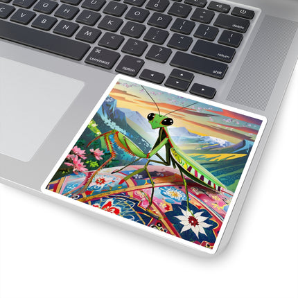 The Joyful Mantis Kiss-Cut Stickers (4 Sizes)