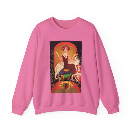 January & Garnet (from the Gem Series) by Sofia Chiostri Heavy Blend™ Crewneck Sweatshirt