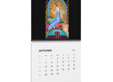 Celestial Jewels: The Zodiac Birthstone Art Wall Calendars (2026)