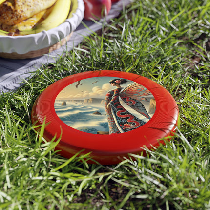 Coastal Fairy Wham-O Frisbee – Serene Wings & Dragon Tides
