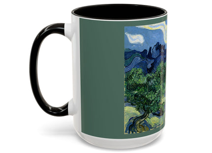 Olive Trees by Vincent Van Gogh Colorful Mugs (11oz, 15oz)