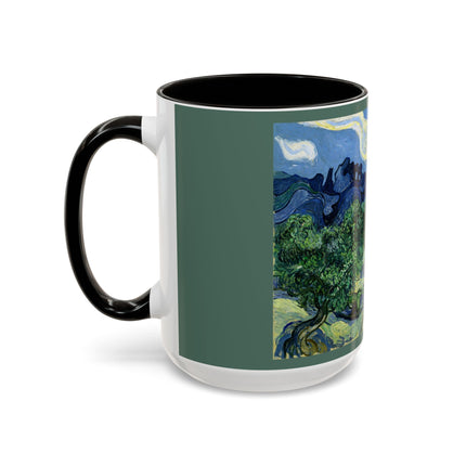 Olive Trees by Vincent Van Gogh Colorful Mugs (11oz, 15oz)