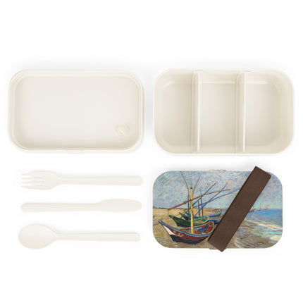 Mediterranean Boats At Saintes-Maries Bento Lunch Box