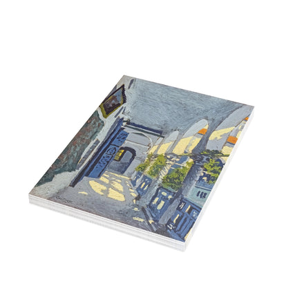 Gallery of a Moroccan Riad by George Gaudion Greeting Cards (1, 10, 30, and 50pcs)