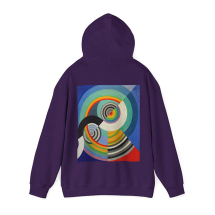 Rythme No. 3 by Robert Delaunay Heavy Blend™ Hooded Sweatshirt