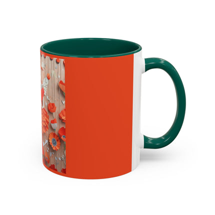 Poppy Fairy Colorful Mugs (11oz, 15oz)