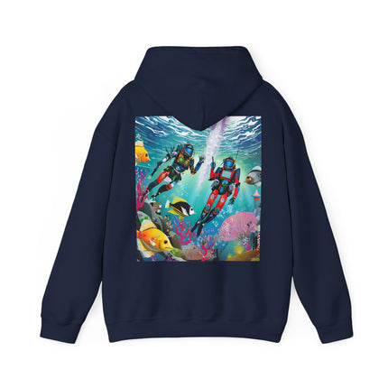 FBI Robot Dive Team – Heavy Blend™ Hooded Sweatshirt