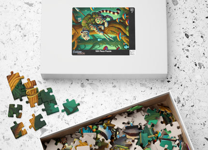 Silent Stripes Puzzle (110, 252, 520-piece)