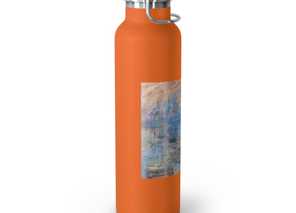 Sunrise by Claude Monet Copper Vacuum Insulated Bottle, 22oz