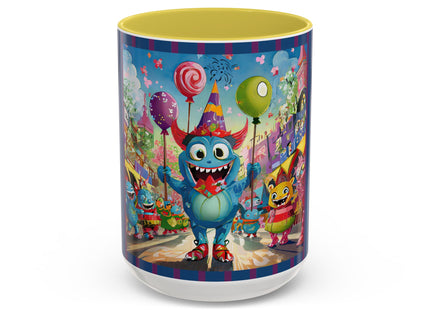 Monster Parade Madness Colorful Mugs (11oz, 15oz)