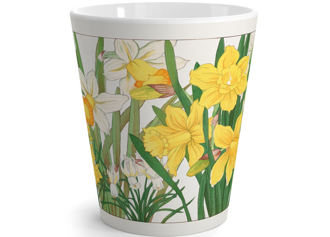 Daffodil by Tanigami Kônan Latte Mug