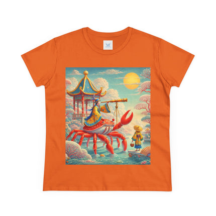 The Celestial Crab Navigator Cotton Tee