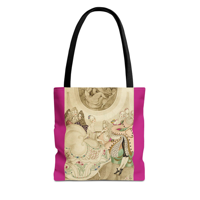 Sur talons rouges by Gerda Wegener Tote Bag (AOP)