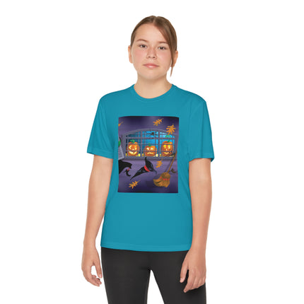 Whimsical Halloween Mischief Youth Competitor Tee