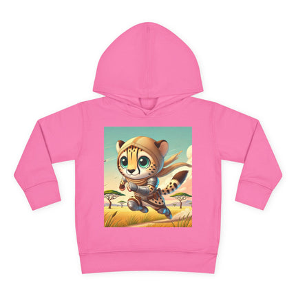 Swift Cheetah Toddler Pullover Fleece Hoodie