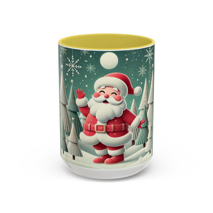 Santa's Joyful Night Colorful Mugs (11oz, 15oz)