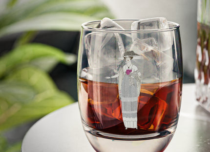 Robe de linon (Linen Dress) by Charles Martin Whiskey Glass