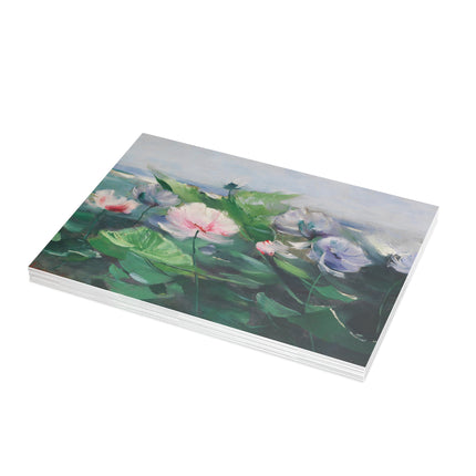 Water Lilies by Karl Hagemeister Postcards (envelopes included) - Bundles of 10, 30, 50 Pieces