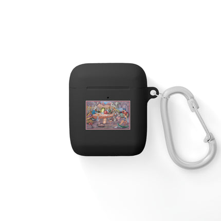 A Fairy's Whimsical Tea Party AirPods Case