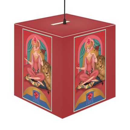 July & Ruby Zodiac Light Cube Lamp