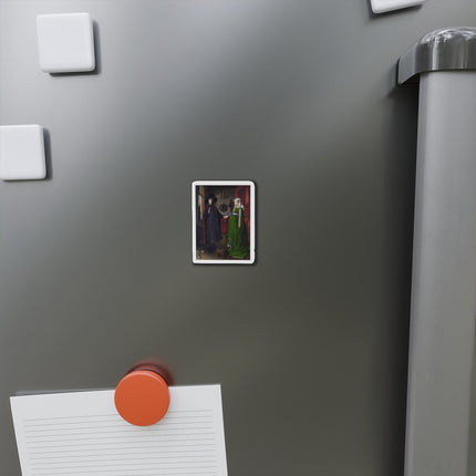 Arnolfini Portrait by Jan Van Eyck Die-Cut Magnets (5 Sizes)