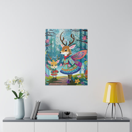 Enchanted Encounter Matte Canvas, Stretched, 0.75"