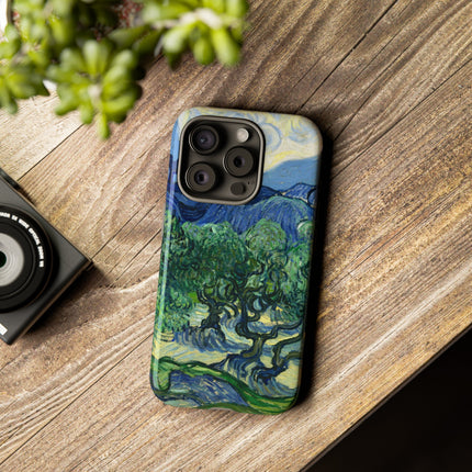 Olive Trees by Vincent Van Gogh Phone Cases