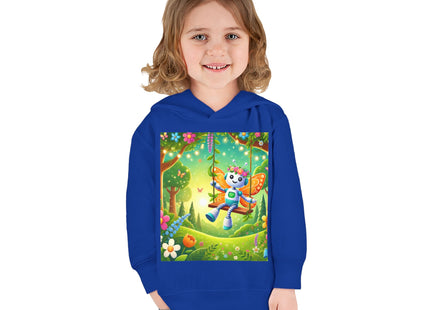 Robot Fairy Toddler Pullover Fleece Hoodie