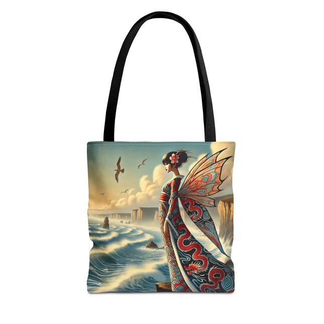 The Coastal Fairy Tote Bag – Serene Grace & Oceanic Magic