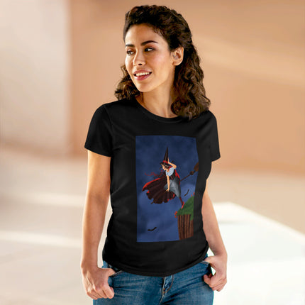 The Enchanted Witch Women's Midweight Cotton Tee
