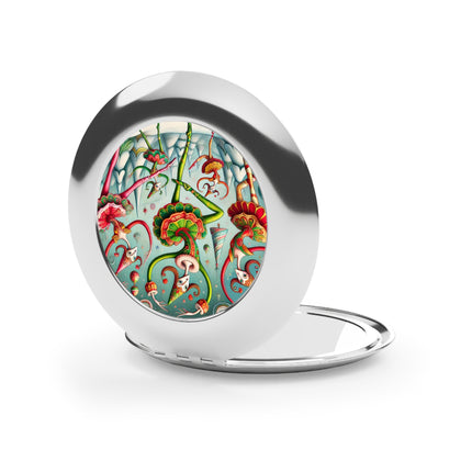 Christmas Ballet of the Absurd Compact Travel Mirror