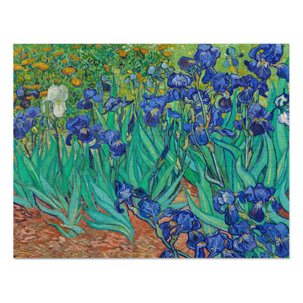 Irises by Vincent Van Gogh Puzzle (30, 110, 252, 500-Piece)