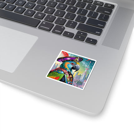 Tech Plumes Kiss-Cut Stickers (4 Sizes)