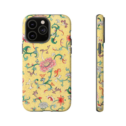 Flower Illustration by Owen Jones Phone Cases