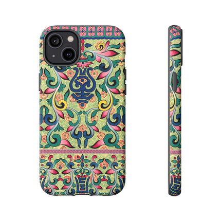 Colorful Flower Pattern by Owen Jones Phone Cases