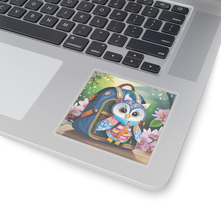 Baby Owl Kiss-Cut Stickers (4 Sizes)