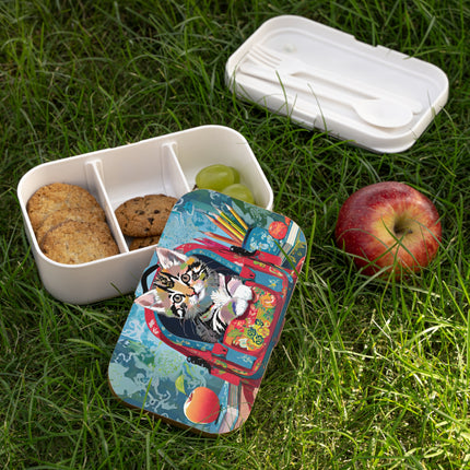 Whiskered Wanderings Bento Lunch Box
