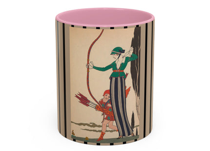 L'Arc Rouge by George Barbier Colorful Mugs (11oz, 15oz)