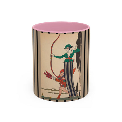 L'Arc Rouge by George Barbier Colorful Mugs (11oz, 15oz)