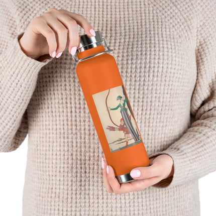 L'Arc Rouge by George Barbier Copper Vacuum Insulated Bottle, 22oz