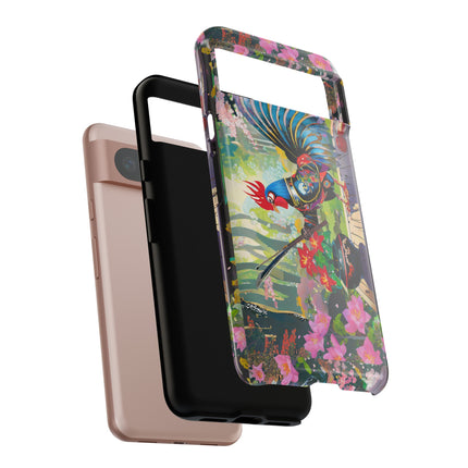 Cyberpunk Rooster Phone Cases