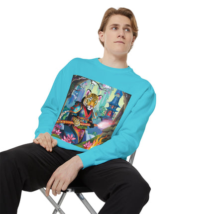 Cyberpunk Leopard Sweatshirt