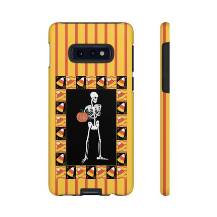 Candy Corn Skeleton Phone Cases