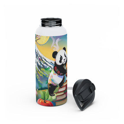 Cute Panda Stainless Steel Water Bottle