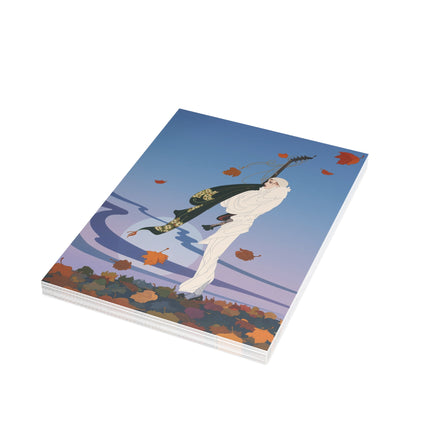🎻🍂 The Autumn Serenade Postcard Bundles – Art Deco Musical Elegance