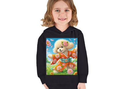 Chrysanthemum Meadow Play Toddler Pullover Fleece Hoodie